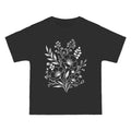 Boho Wildflower T-Shirt | Botanical Floral Print Comfort Tee for Women